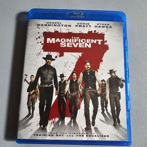 The Magnificent Seven Blu-ray 2016 Denzel Washington Chris Pratt Western Movie